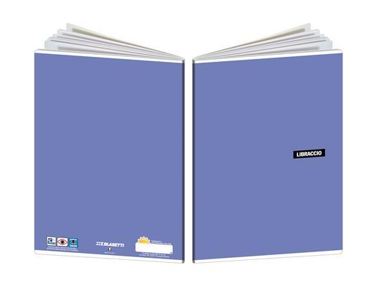 Quaderno Libraccio Maxi. A quadretti 5 mm con margini. Confezione da 10 pezzi - 6