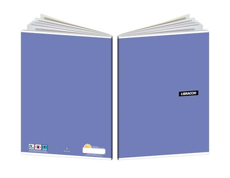 Quaderno Libraccio Maxi tinta unita. 1 rigo. Confezione da 10 pezzi - 6