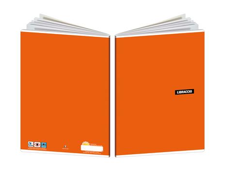 Quaderno Libraccio Maxi tinta unita. 1 rigo. Confezione da 10 pezzi - 8