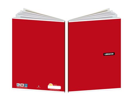 Quaderno Libraccio Maxi tinta unita. 1 rigo. Confezione da 10 pezzi - 9