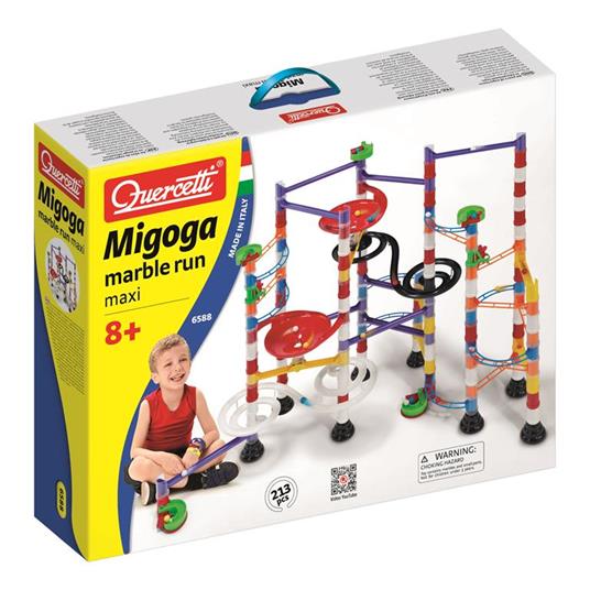 Migoga. Marble Run Maxi 224 pezzi piste per biglie