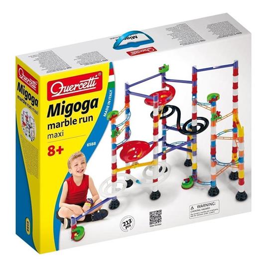 Migoga. Marble Run Maxi 224 pezzi piste per biglie - 43