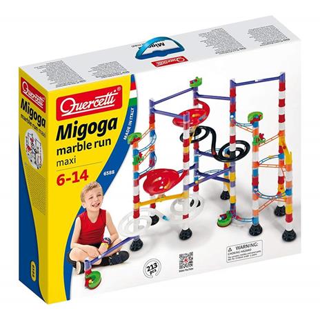 Migoga. Marble Run Maxi 224 pezzi piste per biglie - 6