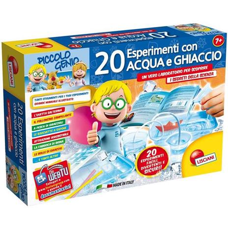 Piccolo Genio. 20 Esperimenti con l'Acqua e il Ghiaccio