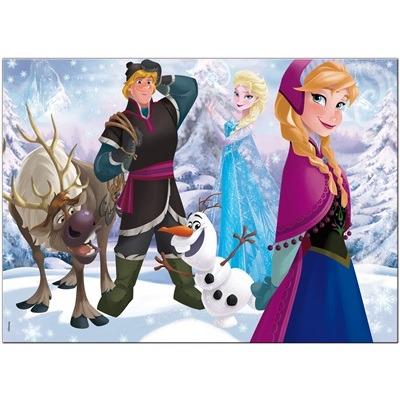 Disney Puzzle Df Maxi Floor 35 Frozen Playing On The Ice - 3