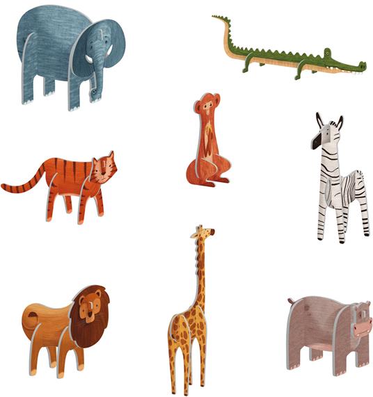 Ludattica Play&Go Safari Animals - 2