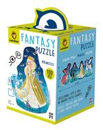 Ludattica Fantasy Puzzle Sagomato 100 Pcs Princess