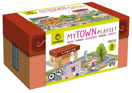 Ludattica Playset My Town Bakery