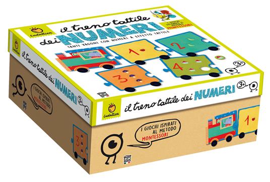 Ludattica Giochi Montessori-Il Treno Tattile - 3