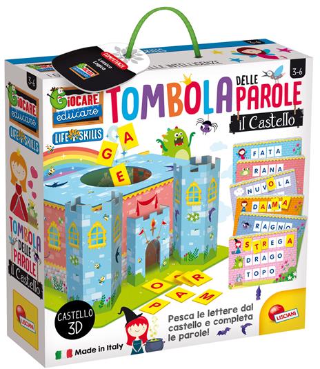 Tombola Lettere E Parole Il Castello