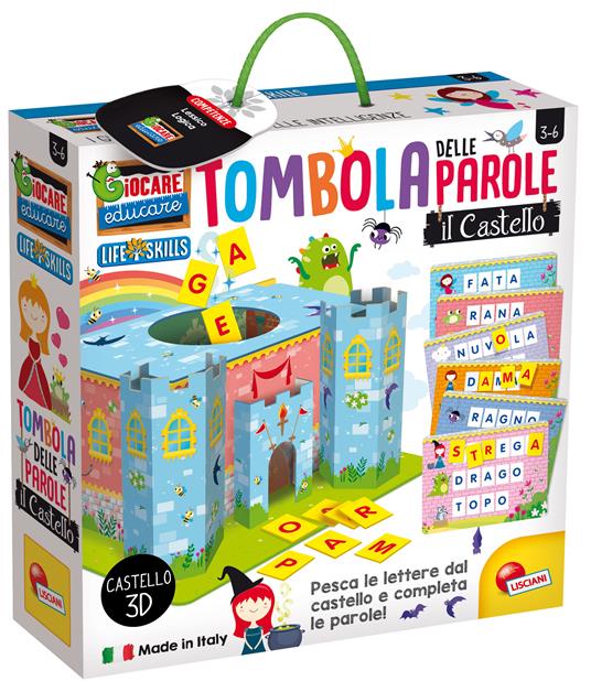 Tombola Lettere E Parole Il Castello