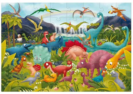 Ludattica Giant Puzzle 48 Pcs I Dinosauri