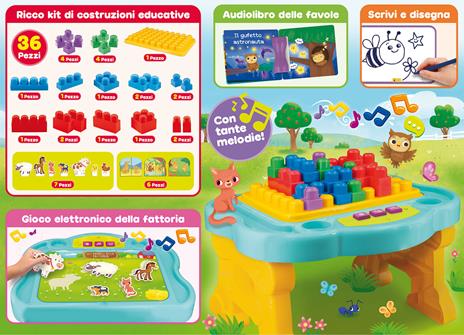 Carotina Baby Banchetto Elettronico Consolle Educativa - 3