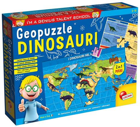 I'm a Genius geopuzzle dinosauri - 2