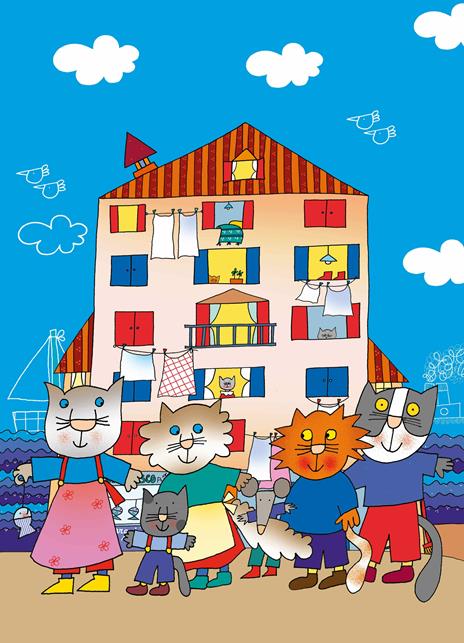 Il condominio dei gatti. Puzzle in borsetta - 2