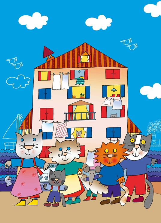 Il condominio dei gatti. Puzzle in borsetta - 2
