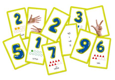 Numeri. Carte Montessori. Giochi di carte - 2