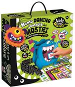 Kids Love Monsters Domino, Tombola e Memo Dei Mostri