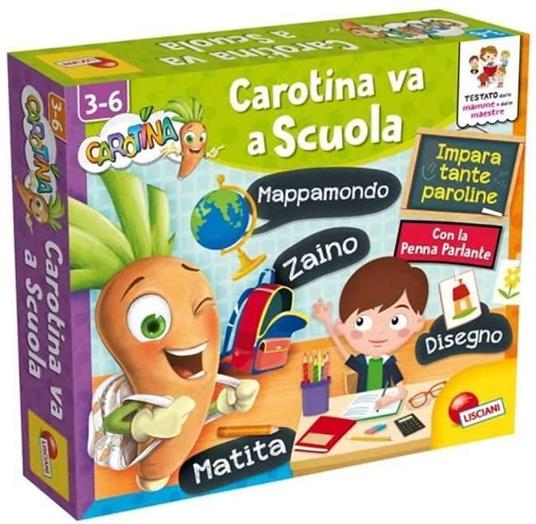 Carotina Penna Parlante Carotina Va a Scuola