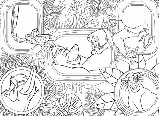 Disney Puzzle Maxifloor 4 X 48 Classic Misto - 6