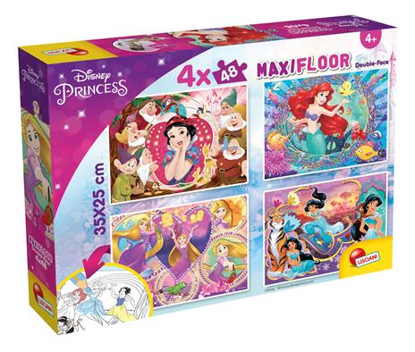 Disney Puzzle Maxifloor 4 X 48 Princess