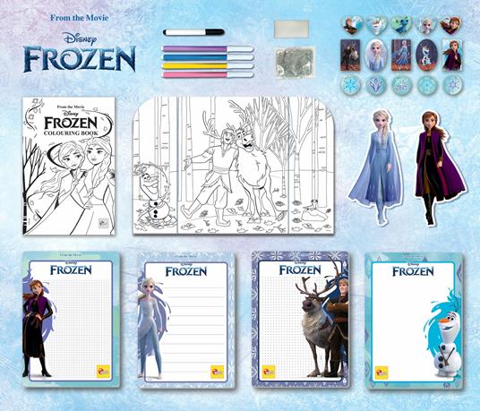 Frozen Zainetto Coloring And Drawing School - 4