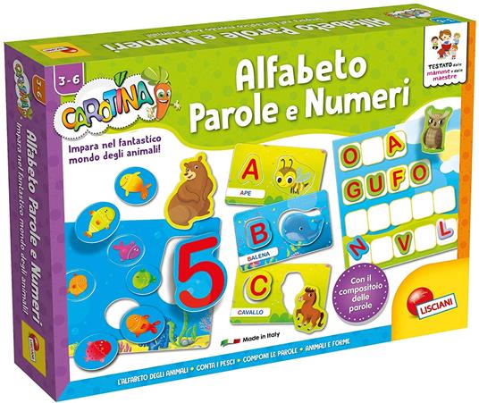 Carotina Maxi Alfabeto Parole E Numeri