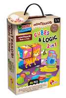 Giocattolo Montessori Legno Cubes And Logic Lisciani