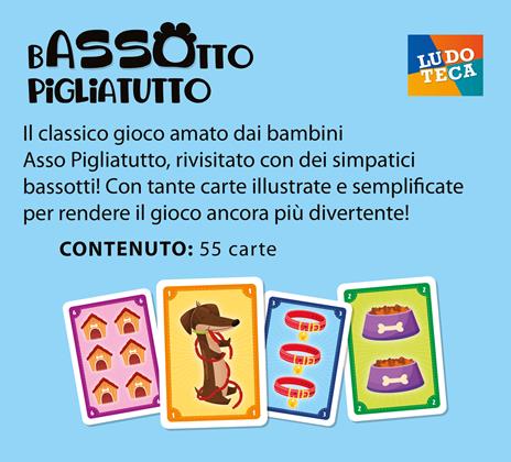 Ludoteca Le Carte Dei Bambini Bassotto Piglia Tutto - 3