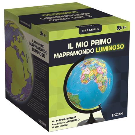 I'm a Genius Il Mio Primo Mappamondo Luminoso
