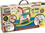 LISCIANIGIOCHI - Montessori Baby Pony in Legno - 107322
