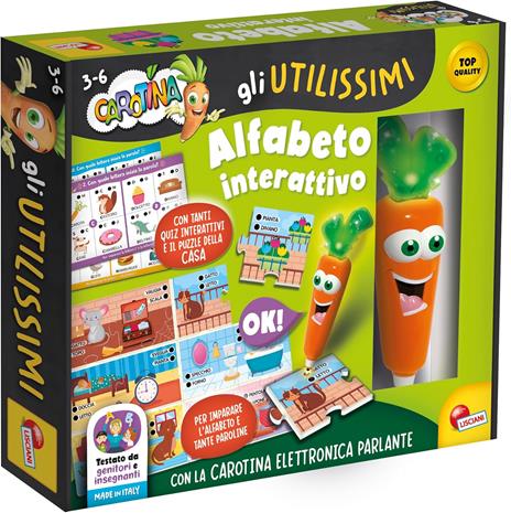 Carotina Penna Parlante Gli Utilissimi Alfabeto Interattivo