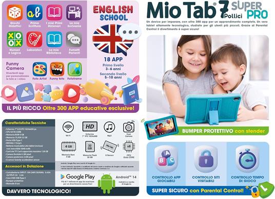 Hi Tech Educativo Mio Tab 7" Smart Kid Pro - 4