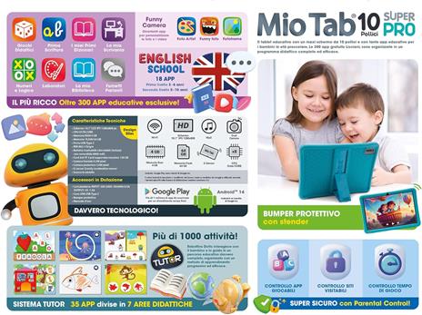 Hi Tech Educativo Mio Tab 10" Tutor Pro - 4