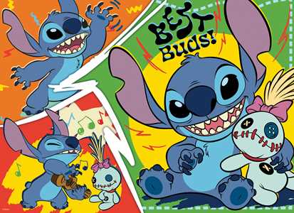 Giocattolo Disney puzzle df maxi floor 24 Lilo & Stitch Lisciani