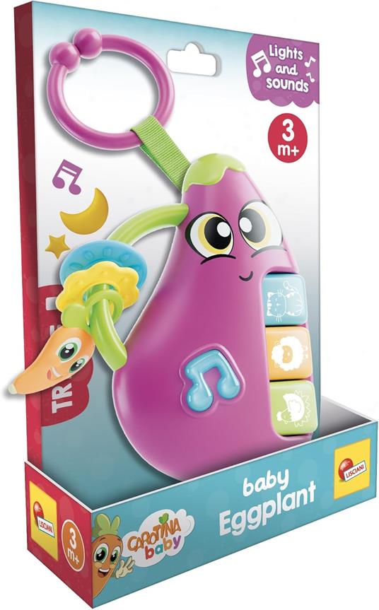 Lisciani Giochi - Carotina Baby Eggplant, 109890 - 2
