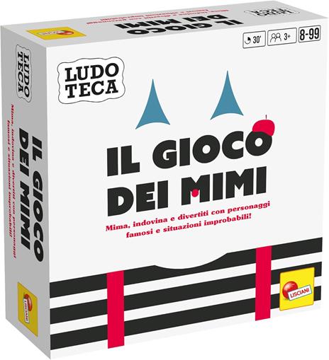 Lisciani Giochi - Ludoteca Pocket il gioco dei mimi, 110469
