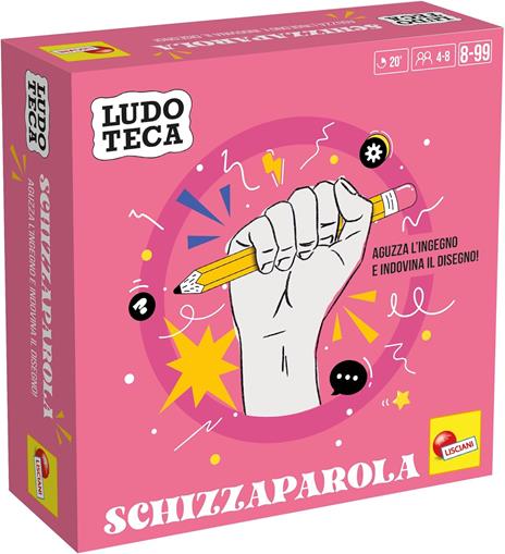 Lisciani Giochi - Ludoteca Pocket Schizzaparola, 110490