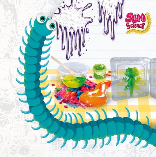 Slumi science pocket Kit per creare uno squish camaleonte - 2