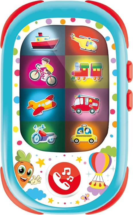 Lisciani Giochi - Carotina Baby Smartphone led, 111343
