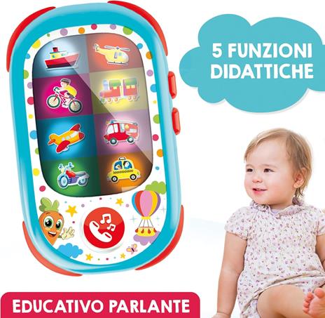 Lisciani Giochi - Carotina Baby Smartphone led, 111343 - 3