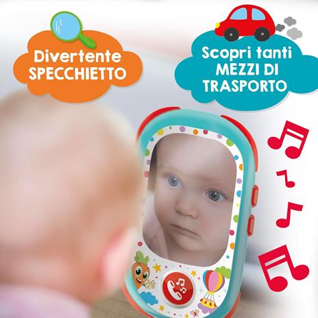 Lisciani Giochi - Carotina Baby Smartphone led, 111343 - 4