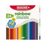 Pastelli Rainbow Fibracolor - Astuccio 24 Colori