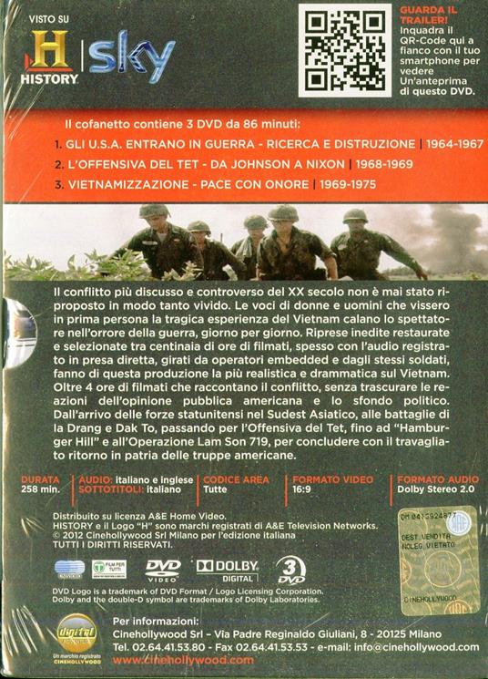 Vietnam (3 DVD) di Sammy Jackson - DVD - 3