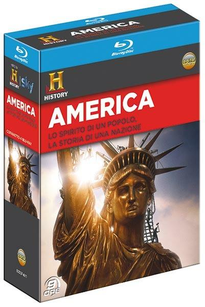 America. Lo spirito di un popolo, la storia di una nazione (4 Blu-ray) - Blu-ray