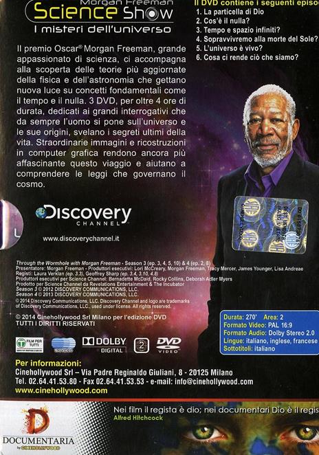 Morgan Freeman Science Show. I grandi misteri dell'universo (3 DVD) - DVD - 2