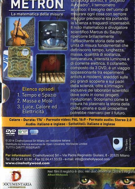 Metron. La matematica delle misure (3 DVD) - DVD - 2