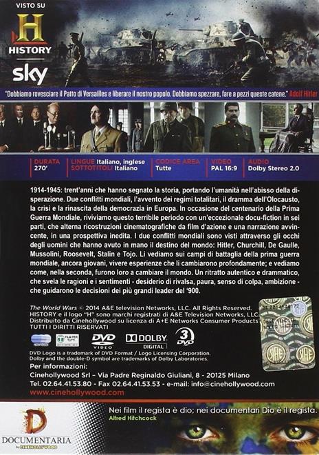 World Wars. Il mondo in fiamme (3 DVD) - DVD - 2