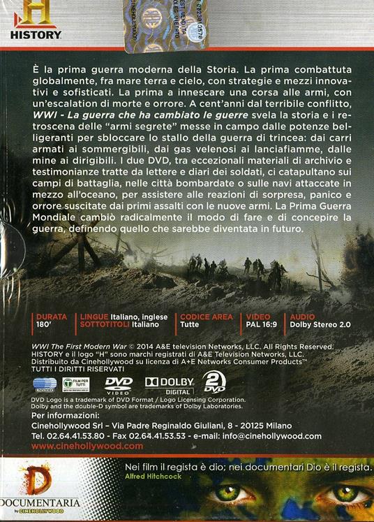 WWI La guerra che ha cambiato le guerre (2 DVD) - DVD - 3