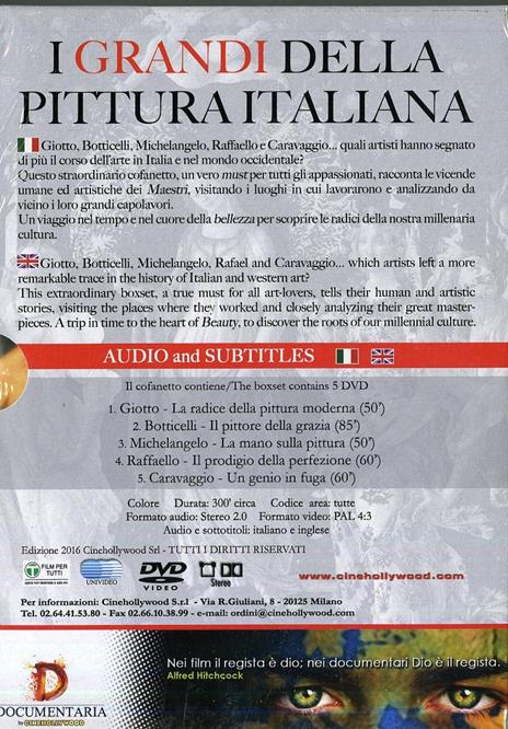 I grandi della pittura italiana (5 DVD) di Ben McPherson - 3